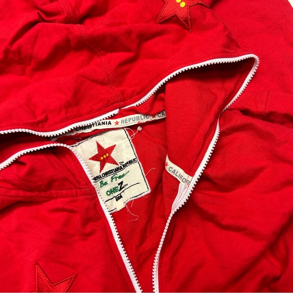 California Christiania Republic OneZ Jumpsuit Red - Picture 3 of 7